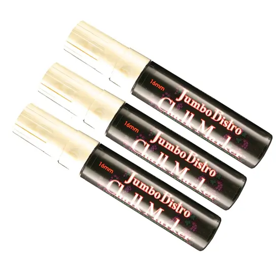 Jumbo Bistro 16mm Tip Chalk Marker, White, Pack of 3 {1}