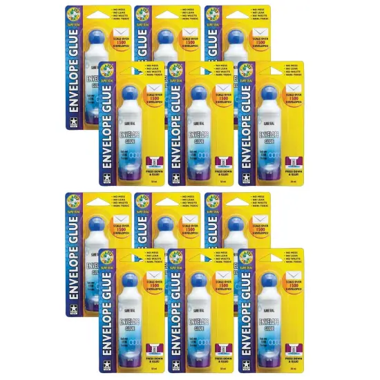 Paper & Envelope Glue, Pack of 12 {1}