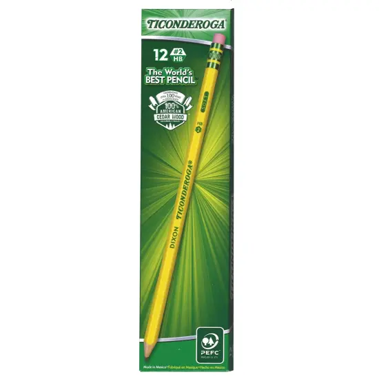 No. 2 Pencils, Pre-Sharpened, 12 Per Pack, 3 Packs {2}
