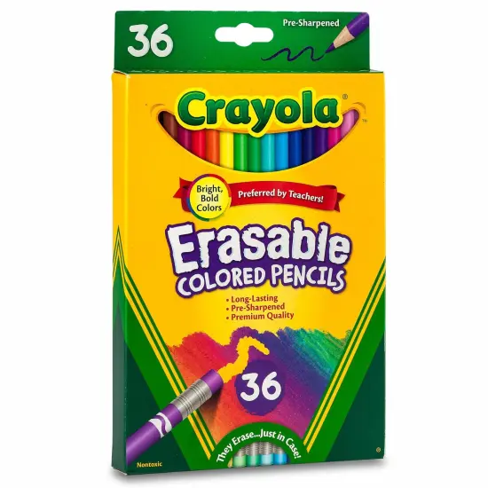 Erasable Colored Pencils, 36 Count {1}