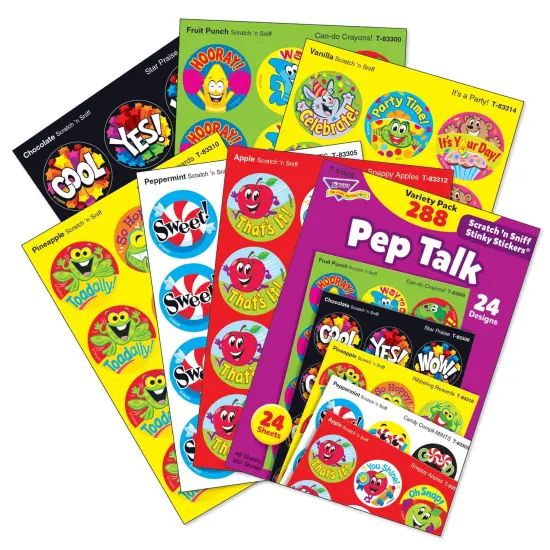 Pep Talk Stinky Stickers&reg; Variety Pack, 288 Count {2}