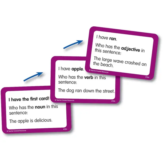 I Have, Who Has Language Arts Game, Grade 3-4 {2}