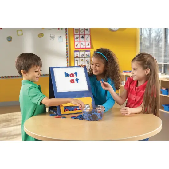 Double-sided Magnetic Tabletop Pocket Chart {6}