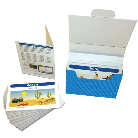 Science Vocabulary Builder Flash Card Set, Grades 1-2 {1}