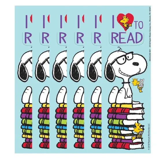 Peanuts&reg; Reading Bookmark, 36 Per Pack, 6 Packs {1}