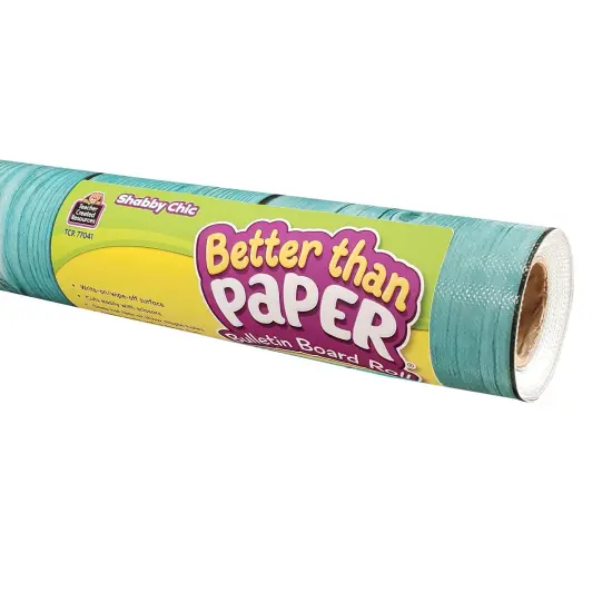 Better Than Paper&reg; Bulletin Board Roll, 4' x 12', Shabby Chic, Pack of 4 {1}