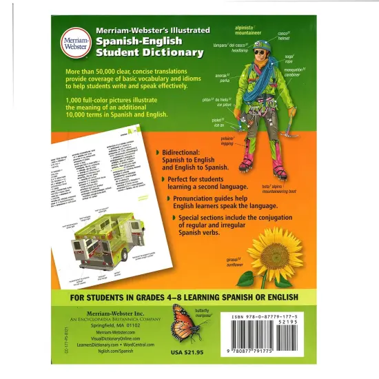 Illustrated Spanish-English Student Dictionary, Spanish Edition {2}