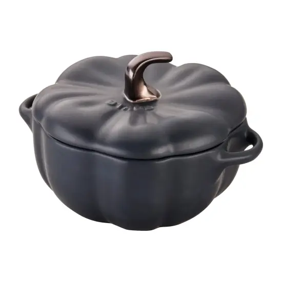 STAUB Ceramic 16-oz Petite Pumpkin Cocotte {3}