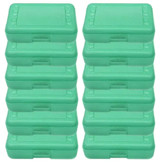 Pencil Box, Lime Sparkle, Pack of 12 {1}
