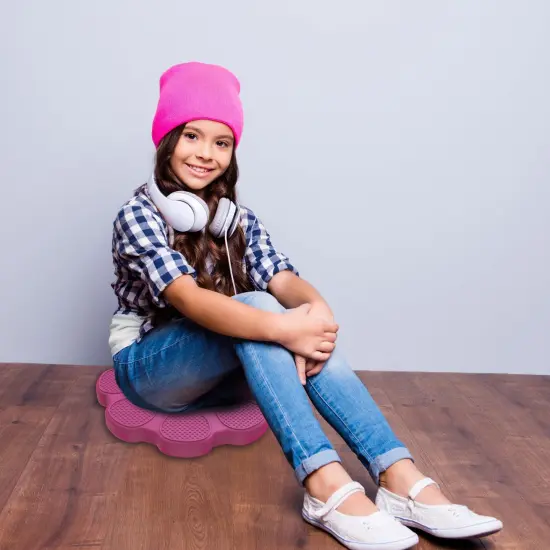 Wiggle Seat Sensory Cushion, Rose Flower {6}