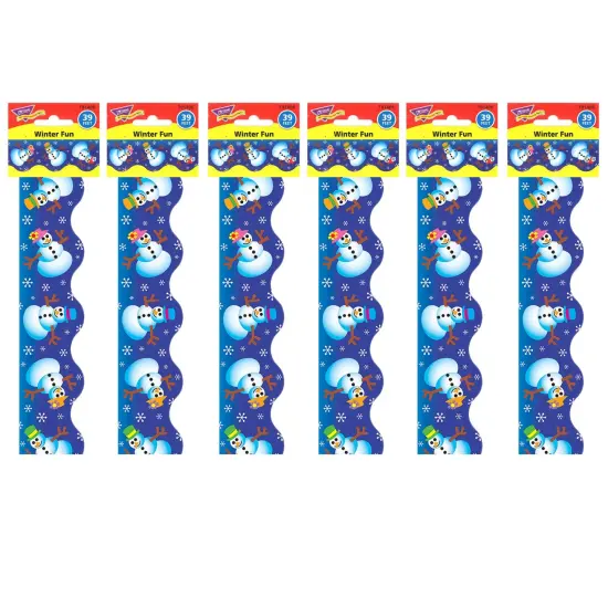 Winter Fun Terrific Trimmers&reg;, 39 Feet Per Pack, 6 Packs {1}