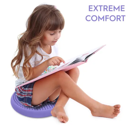 Little Wiggle Seat Sensory Cushion, Purple {3}