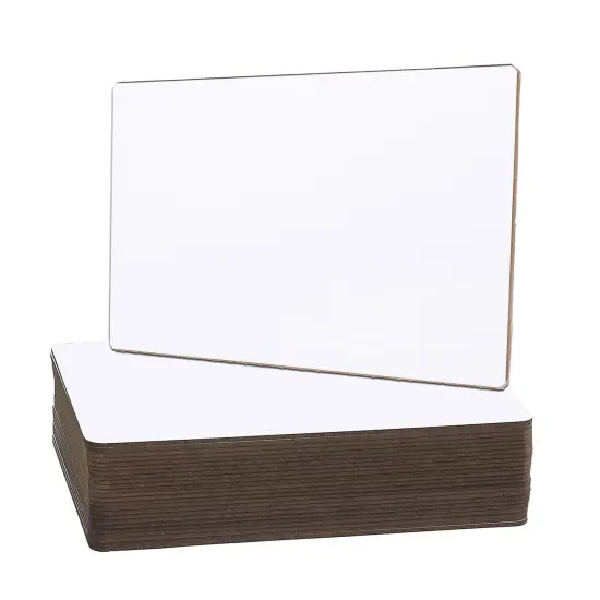 Dry Erase Board, 9" x 12", Pack of 24 {1}