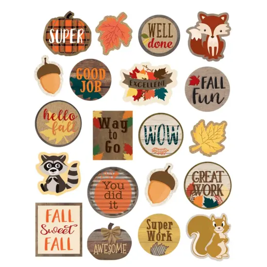 Home Sweet Classroom Fall Stickers, 120 Per Pack, 12 Packs {2}