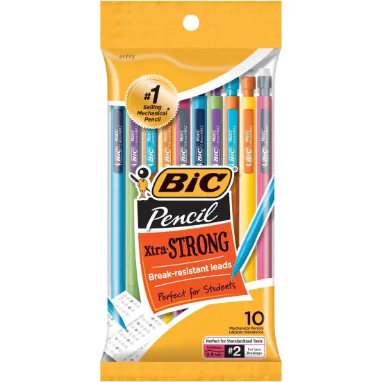 Mechanical Pencils, 0.9mm, 10 Per Pack, 3 Packs {2}