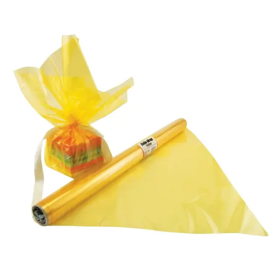 Cello-Wrap&trade; Roll, Yellow, 20" x 12.5', 6 Rolls {2}