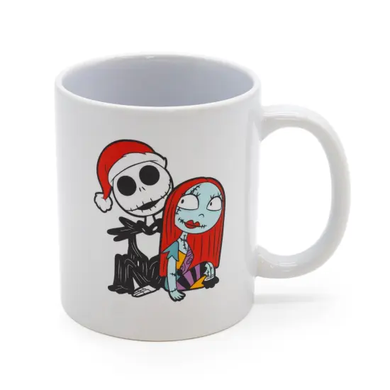 Nightmare Before Christmas Mug, Socks, and Ornament Bundle {4}