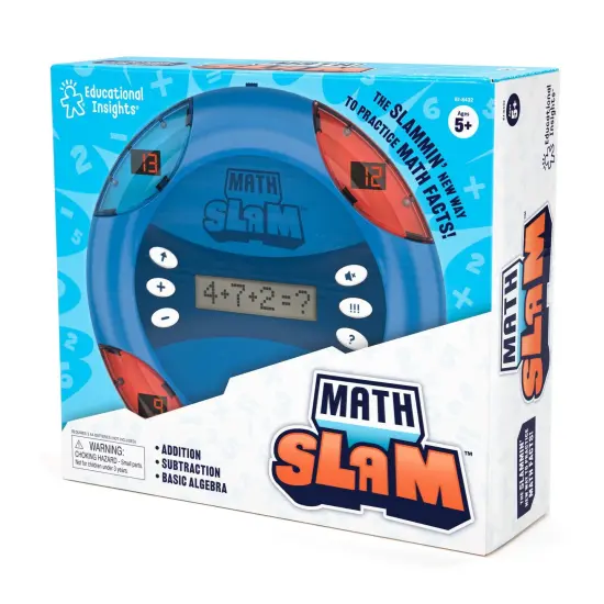 Math Slam&trade; Handheld Electronic Math Game {2}