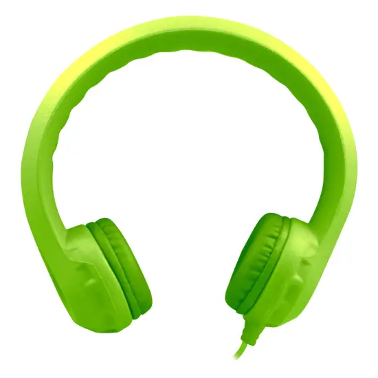 Flex-Phones Single Construction Foam Headphones - Green {1}