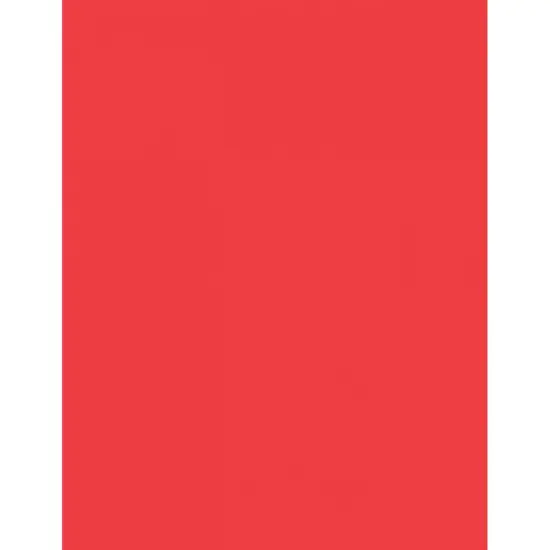 Card Stock, Rojo Red, 8-1/2" x 11", 100 Sheets {2}