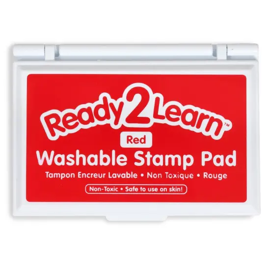 Washable Stamp Pad - Red - Pack of 6 {5}