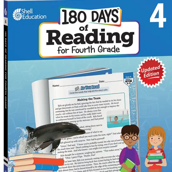 180 Days of Reading 2nd Edition, Grade 4 {3}