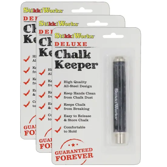 Deluxe Chalk Keeper, Pack of 3 {1}