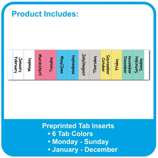 7-Pocket Vertical Backpack File, Letter Size, Assorted, Pack of 2 {5}