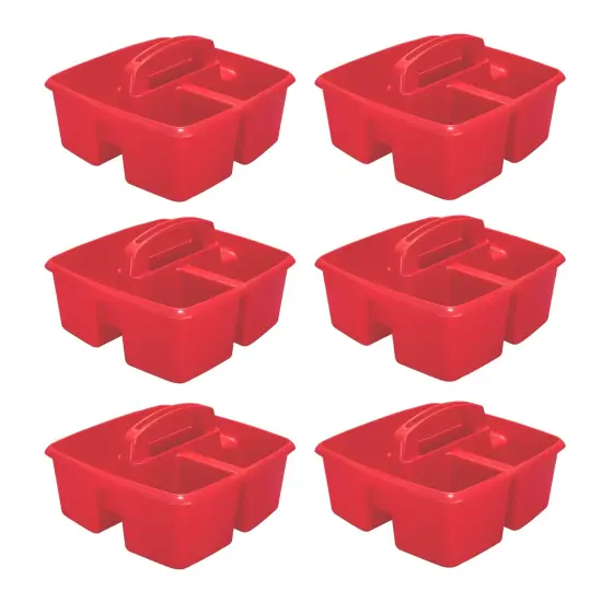 Small Caddy, Red, Pack of 6 {1}