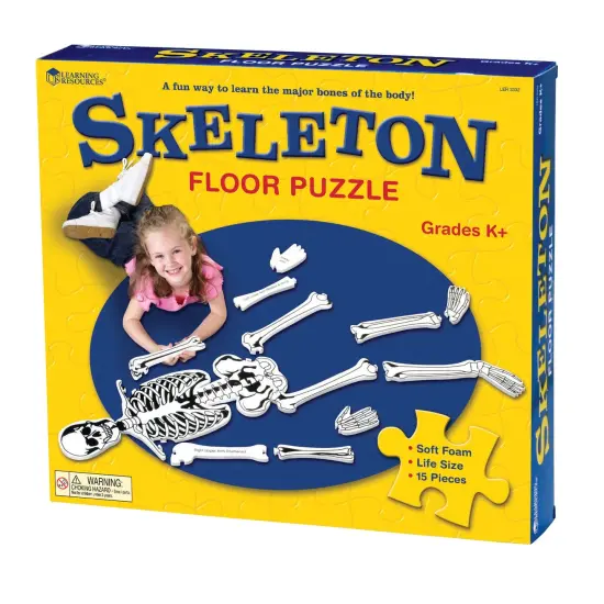 Skeleton Foam Floor Puzzle {1}