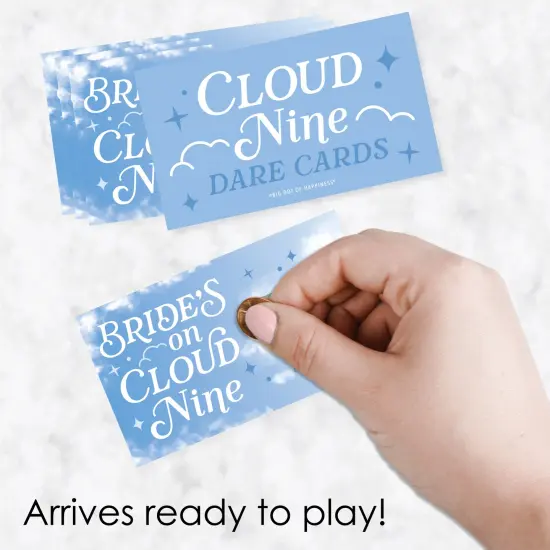 Big Dot of Happiness On Cloud 9 - Bridal or Bachelorette Party Game Scratch Off Dare Cards - 22 Count {3}