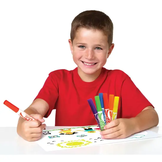 Washable Marker Classroom Pack, Broadline, 8 Color, Pack of 200 {5}