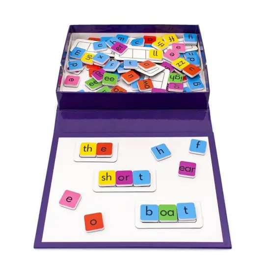 Rainbow Phonics Tiles {3}