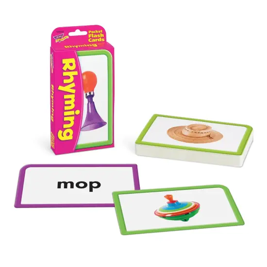 Rhyming Pocket Flash Cards, 6 Packs {5}