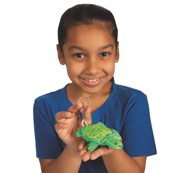 Color-Me&trade; Turtle Keychains Craft Kit (Pack of 48) {3}