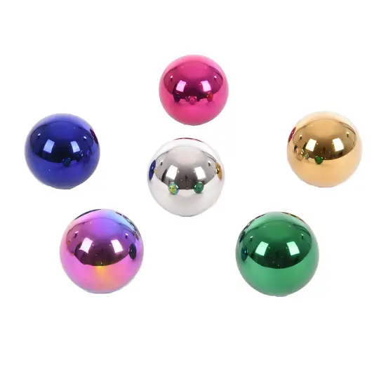 Sensory Reflective Color Mystery Balls, Set of 6 {1}