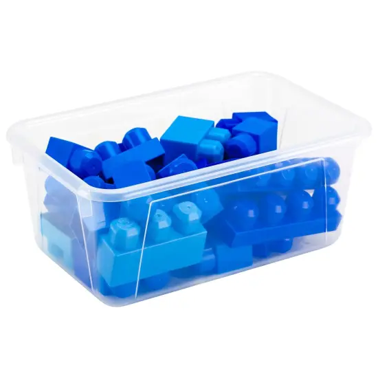Small Cubby Bin, Translucent, 5-Pack {2}