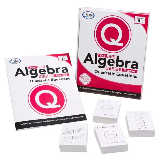 The Algebra Game: Quadratic Equations Basic {1}