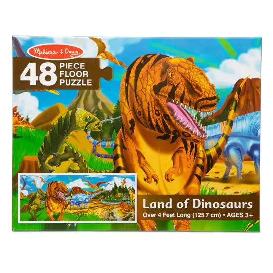 Land of Dinosaurs Floor Puzzle - 48 Pieces {1}