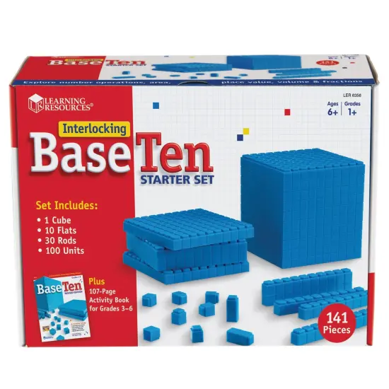 Interlocking Base Ten: Starter Set {1}