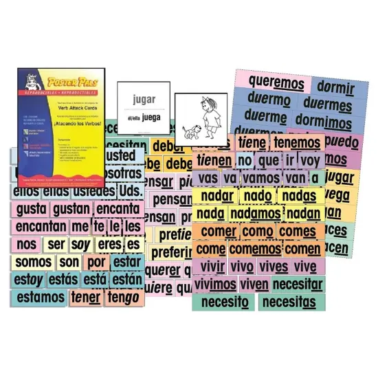 Verb Attack Card Set, Spanish {1}