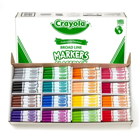 Original Formula Marker Classpack&reg;, Broad Line, 16 Colors, 256 Count {2}