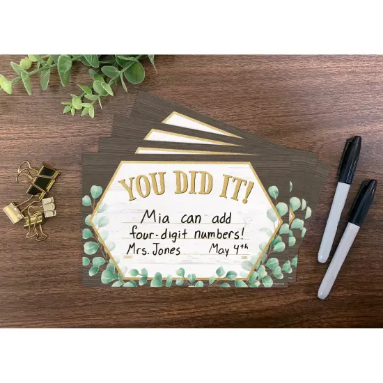 Eucalyptus You Did It! Awards, 30 Per Pack, 6 Packs {3}
