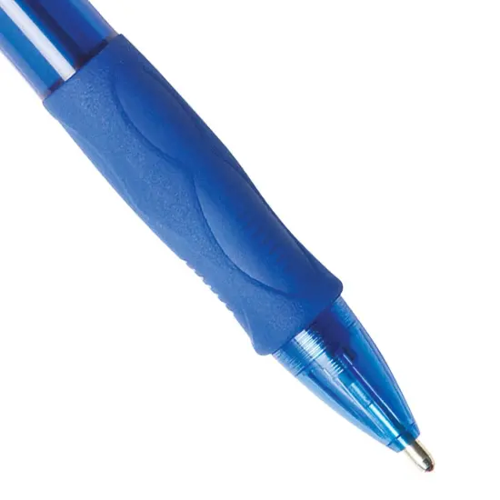 Glide&trade; Bold Retractable Ball Point Pen, Bold Point (1.6mm), Blue, 12-Count {5}