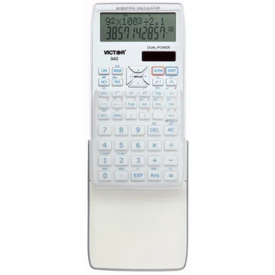 Scientific Calculator with 2 Line Display, Pack of 3 {4}
