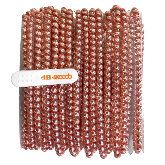 Skooob Tangle Free Earbud Covers - Rose Gold, Pack of 20 {2}