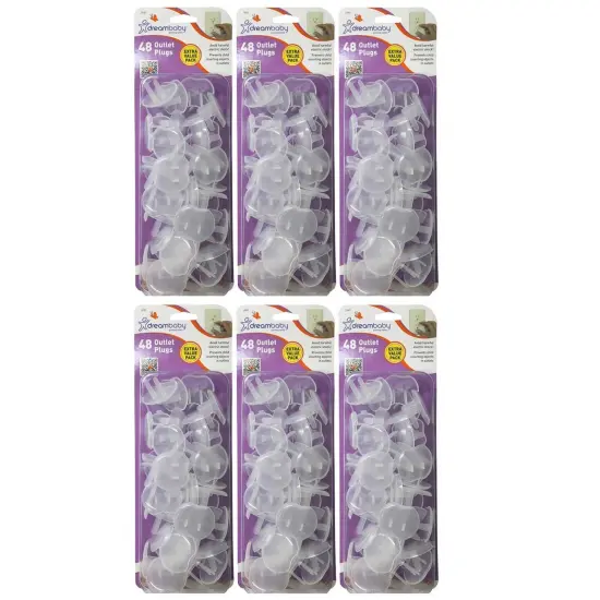 Outlet Covers, 48 Per Pack, 6 Packs {1}