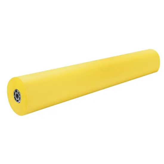 Duo-Finish Paper, Canary, 36" x 1,000', 1 Roll {1}