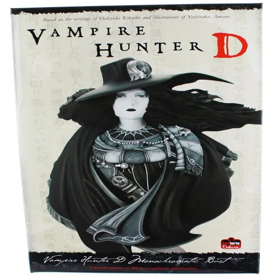 Vampire Hunter D 8.5" Resin Bust: Monochrome Limited Edition {1}