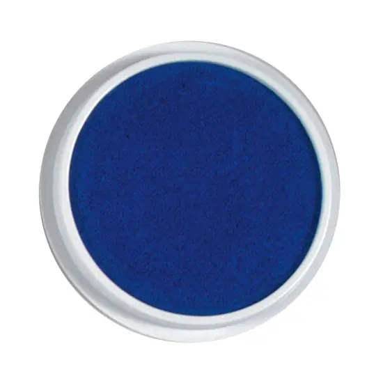 Jumbo Circular Washable Stamp Pad - Blue - 5.75" dia. - Pack of 6 {2}